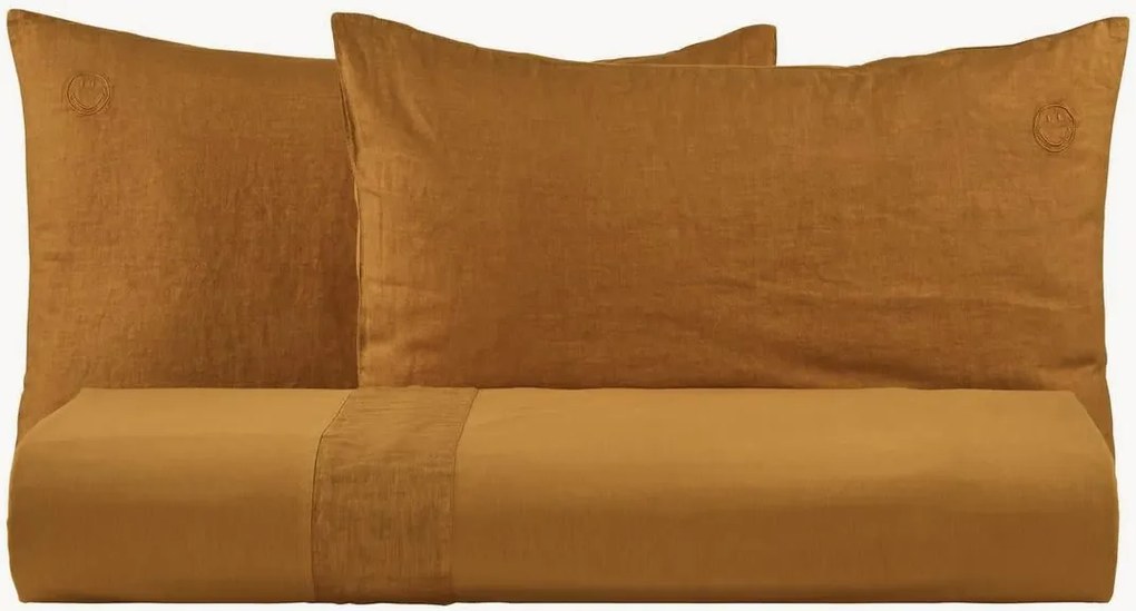 Set di biancheria da letto in cotone Smiley Face