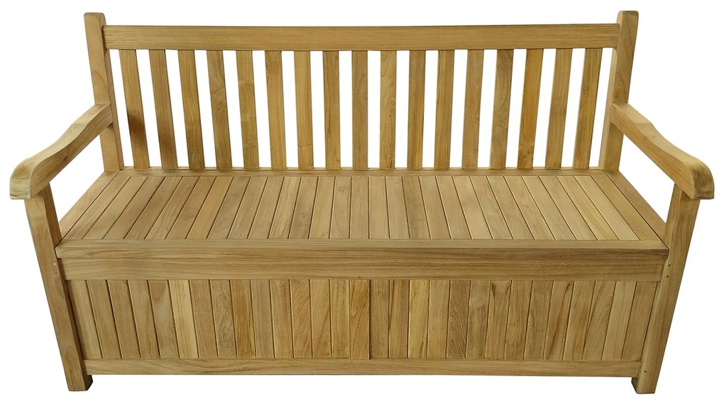 PALMIRA - panca contenitore in teak