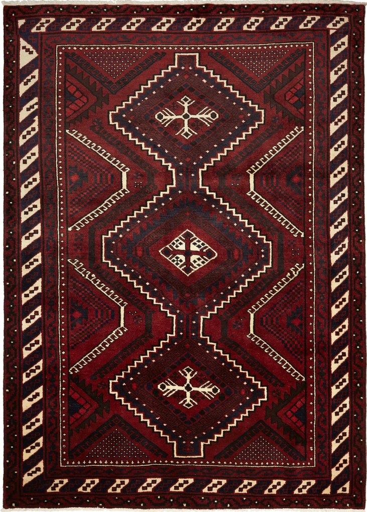 Lori Tappeto 310 x 230 Rosso (Iran) Annodato A Mano