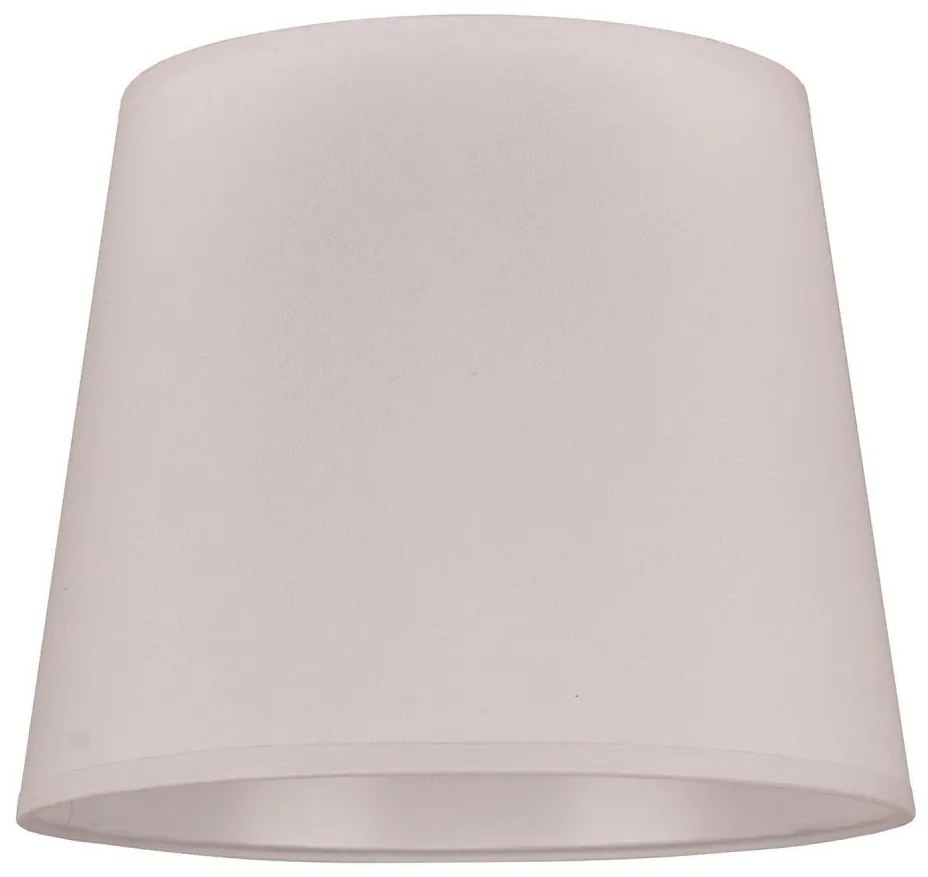 Duolla - Paralume per lampada da tavolo CLASSIC M E27 diametro 24 cm bianco