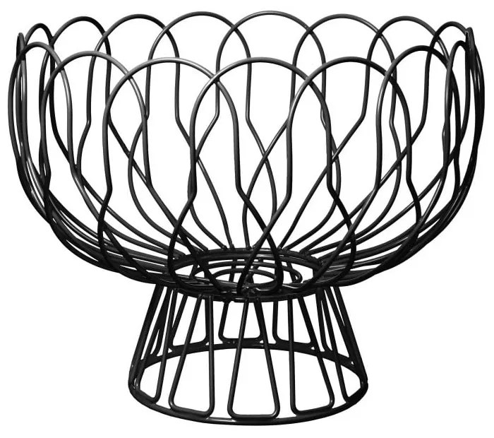 Fruttiera nera Wired - PT LIVING