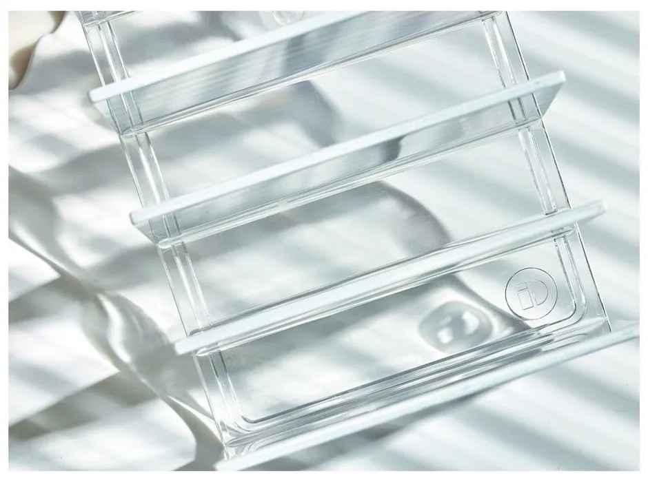 Organizzatore per cosmetici da bagno in plastica riciclata Palette Station - iDesign