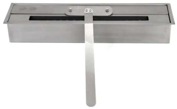 Camino a bioetanolo biocamino da terra TRUMAN Bianco effetto marmo L121 x P38 x H108