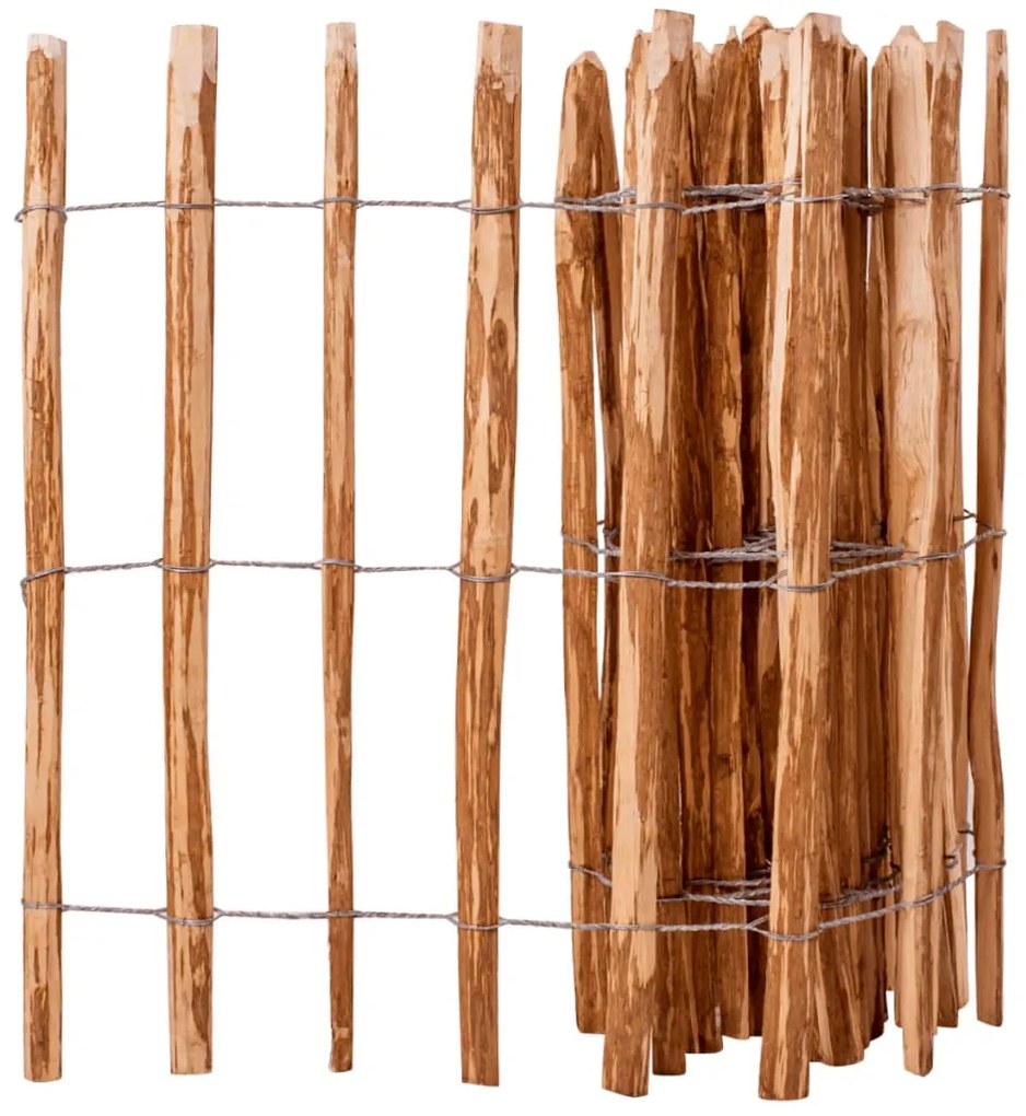 Staccionata İn Legno Di Nocciolo 90x500 Cm /