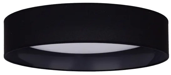 Duolla - Plafoniera LED ROLLER LED/24W/230V diametro 45 cm nero