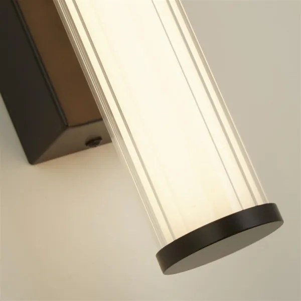 Searchlight 63124-1BK - Lampada da parete a LED CLAMP LED/7W/230V