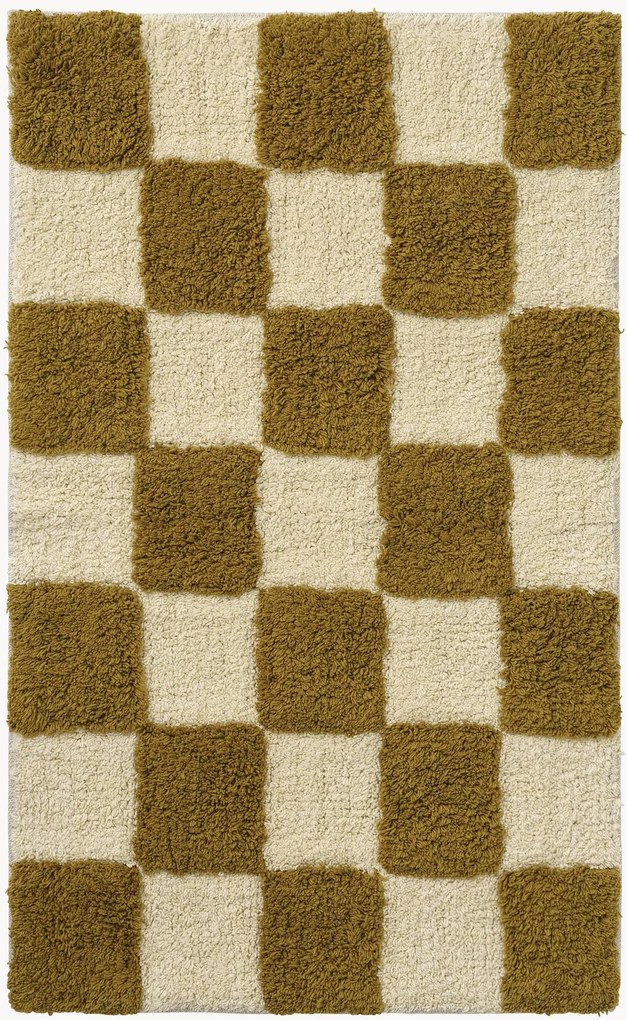 Tappeto da bagno in cotone Saga