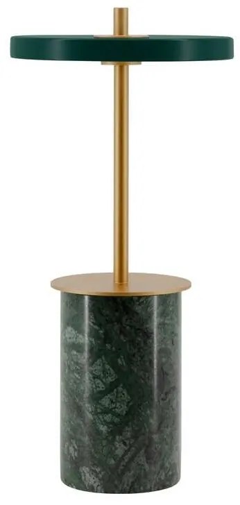 UMAGE - Asteria Move Portable Lampada da Tavolo Mini Green Marble UMAGE