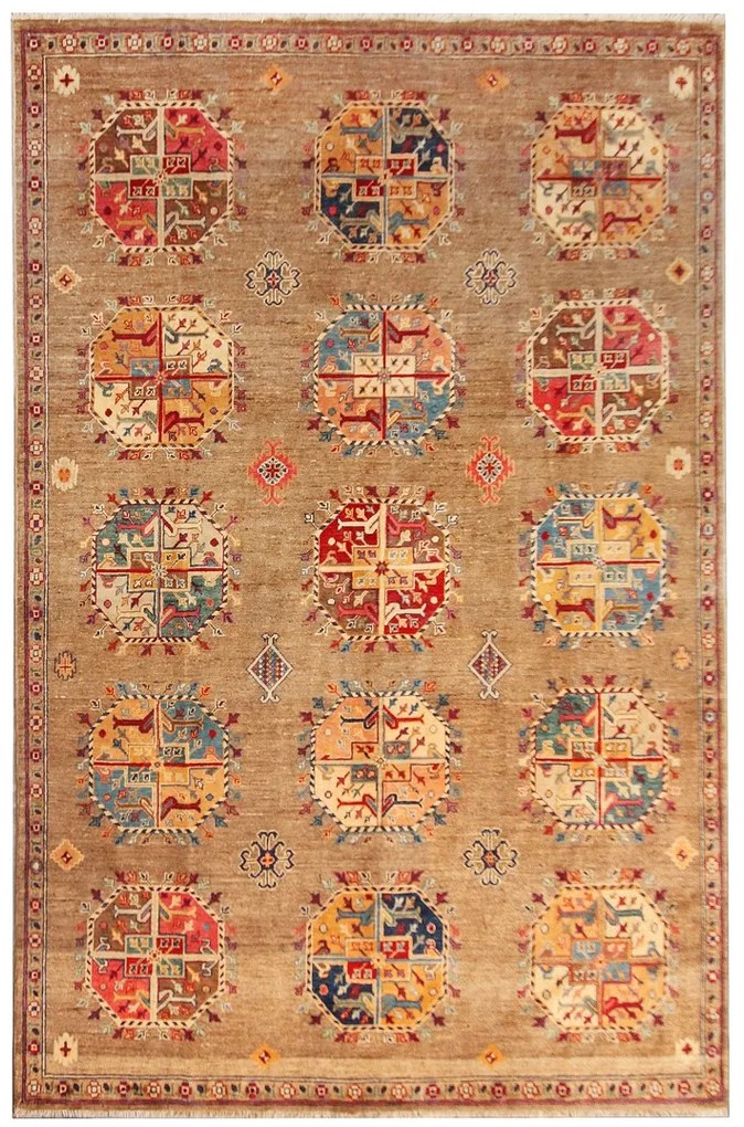 Kazak Tappeto orientale 190x290 (Pakistan) Annodato A Mano