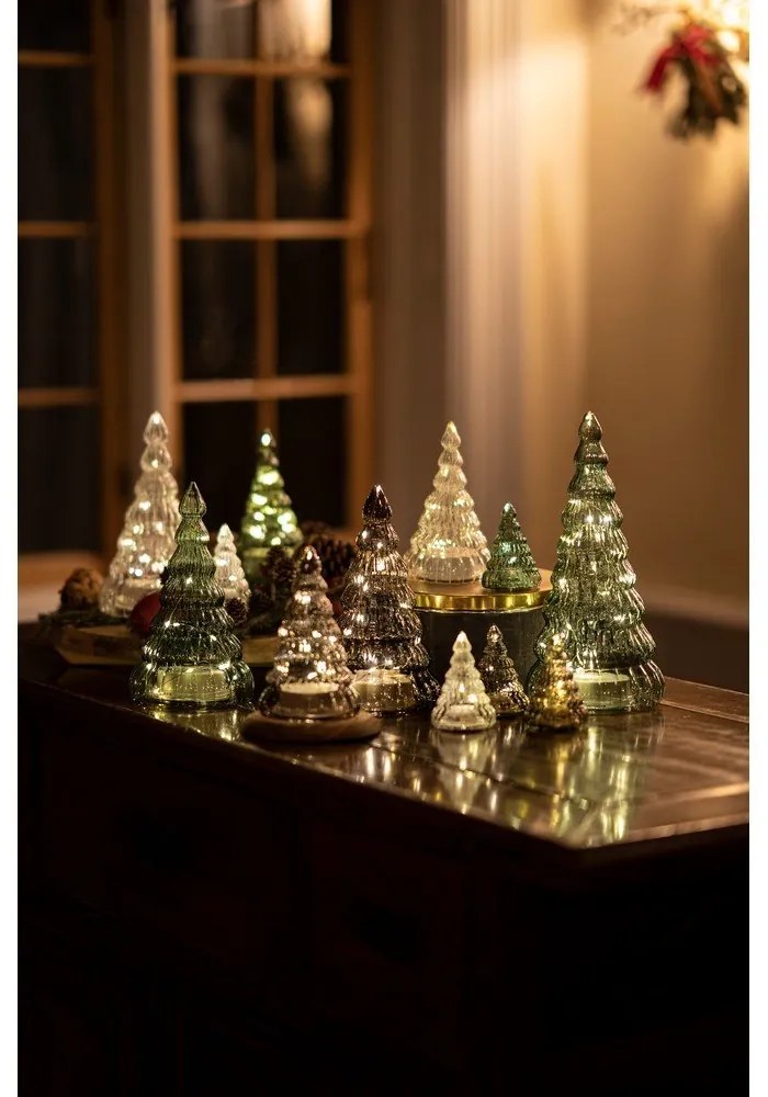 Decorazione luminosa verde ø 13 cm Lucy - Sirius