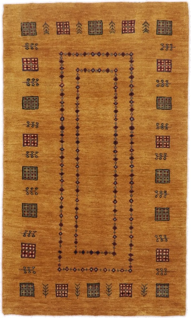 Loribaft Tappeto 130 x 80 (Indian) Annodato A Mano
