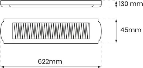 Lampada fluorescente 2xG13/18W/230V