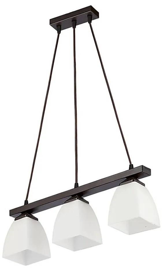 Jupiter 1111 - AB3 - Lampadario a sospensione ALBA 3xE27/60W/230V