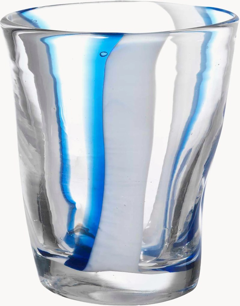 Set di 6 bicchieri artigianali Eolo