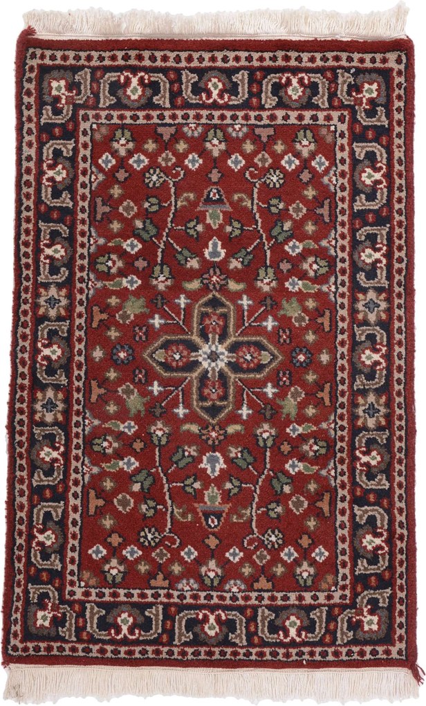 Persian Tappeto 60 x 90 (Indian) Annodato A Mano