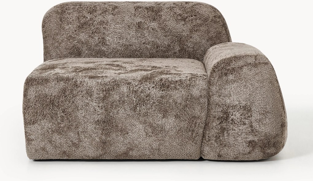 Modulo angolare in teddy-bouclé Wolke