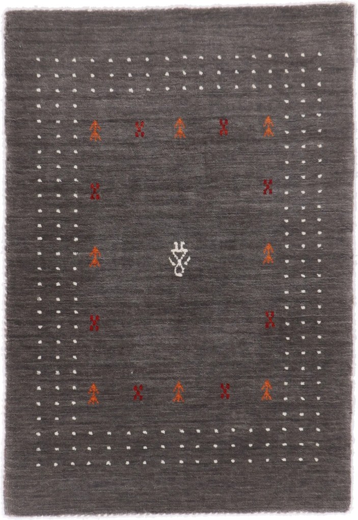 Tappeto orientale 60x90 (Indian) Annodato A Mano