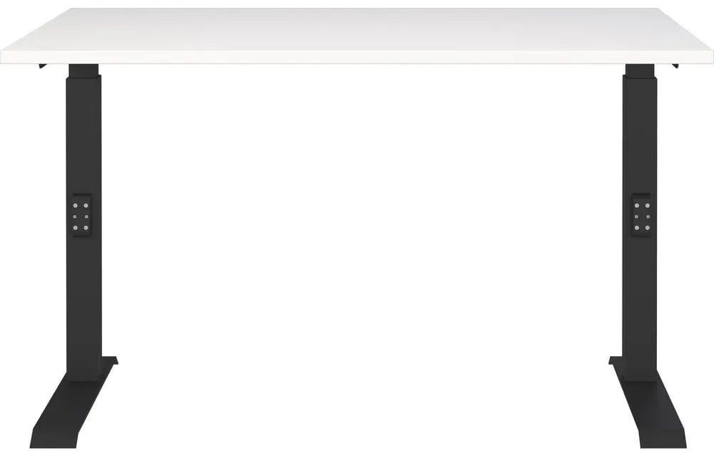 Tavolo da lavoro ad altezza regolabile con piano bianco 80x120 cm Downey - Germania