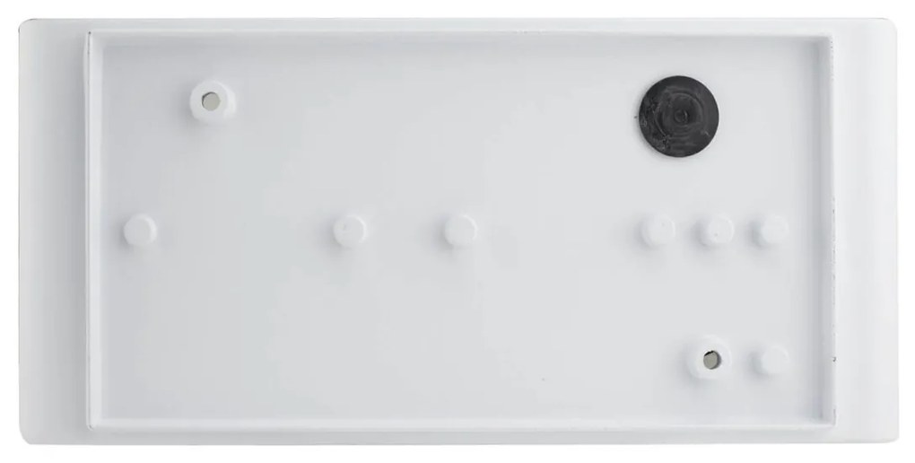 Applique Moon Design - E27 Bianca Curva per Esterni IP65