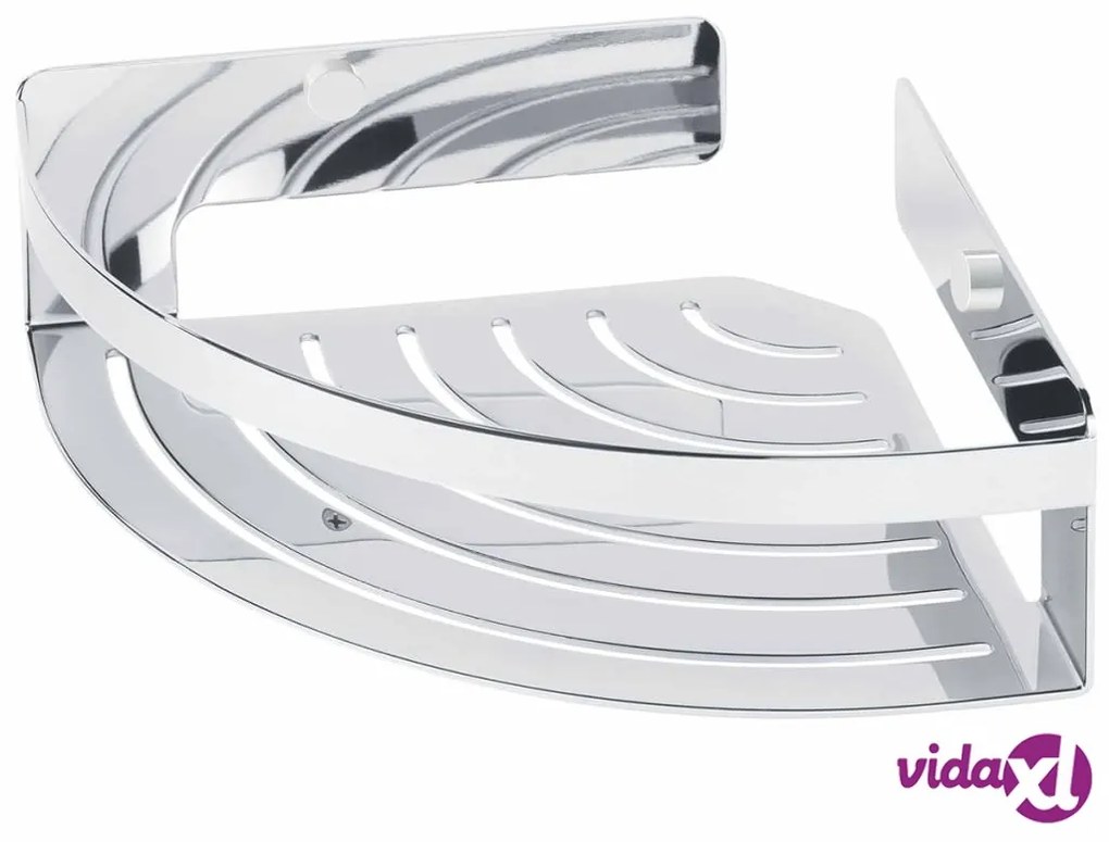 Tiger Mensola da Bagno Angolare Caddy Cromata Grande 1400630346