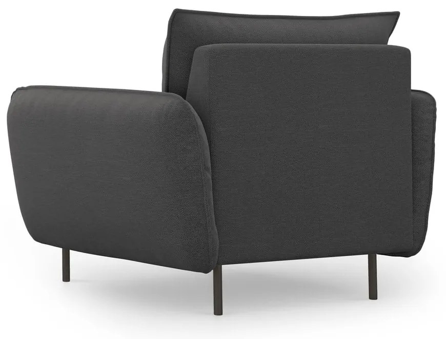 Poltrona grigio scuro Vienna - Cosmopolitan Design