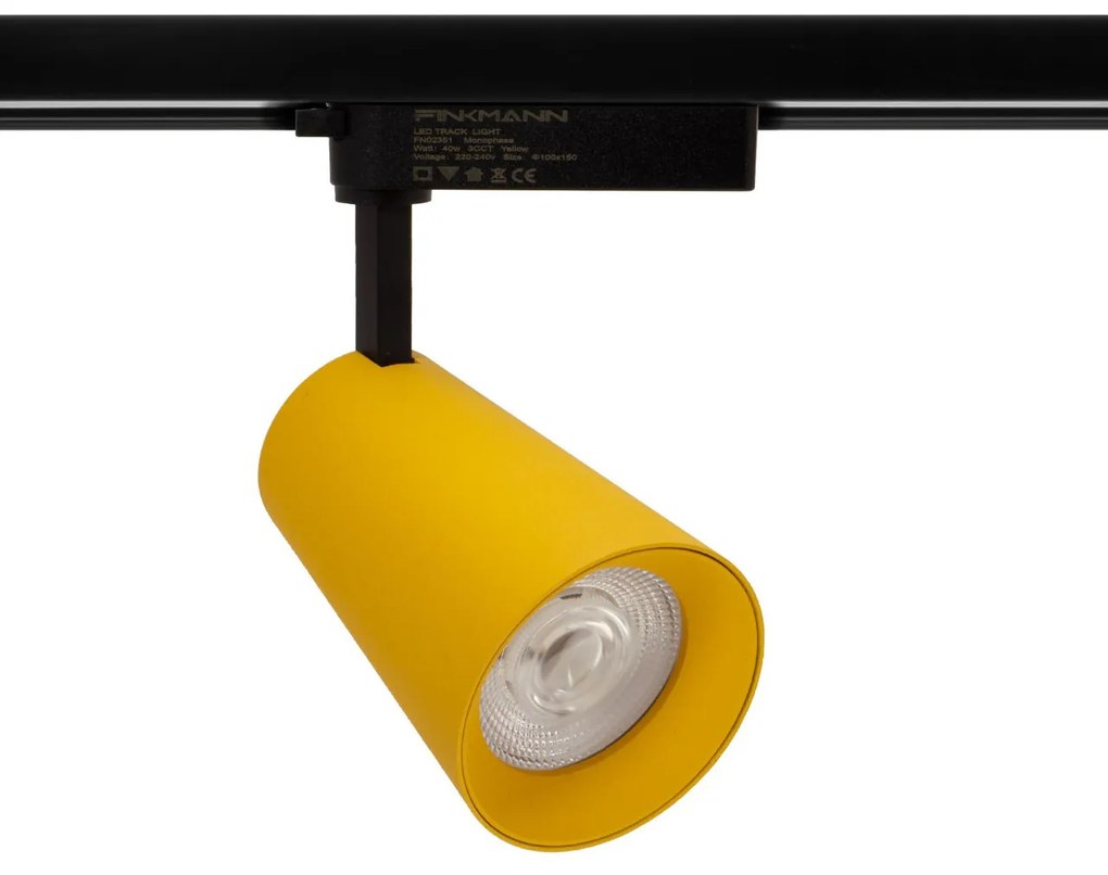Faro LED 40W Monofase Giallo CRI92 Bianco Variabile 38° - Bridgelux LED Colore Bianco Variabile CCT