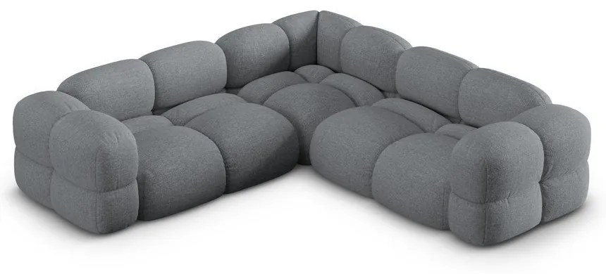 Divano angolare grigio Loretto – Cosmopolitan Design