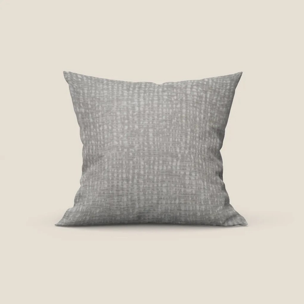 Annette cuscino disponibile in diversi colori realizzato in morbida ciniglia impermeabile T20 grigio