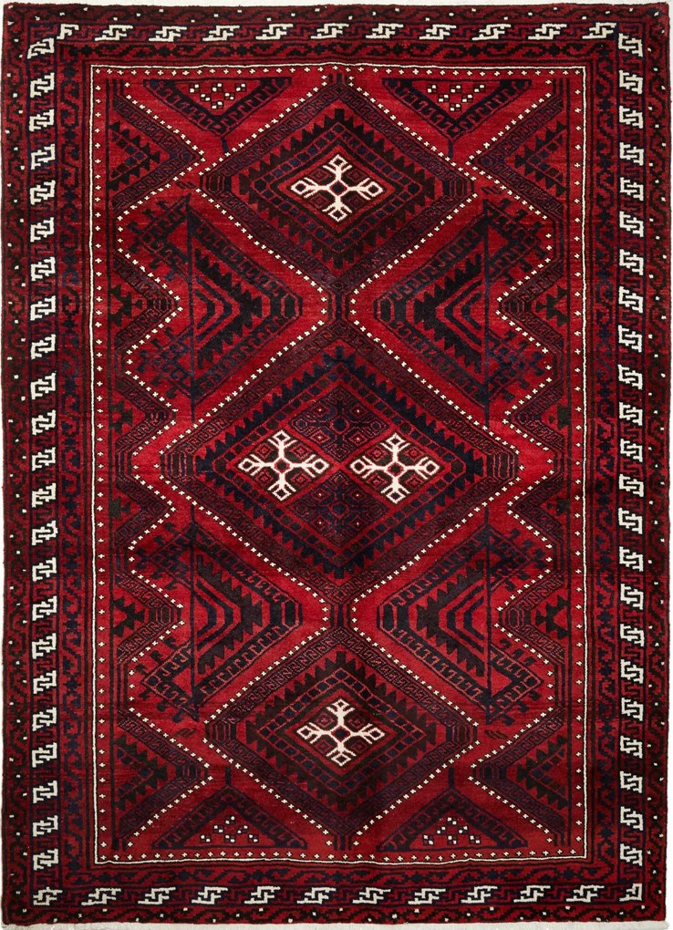 Lori Tappeto persiano 290 x 210 Rosso (Iran) Annodato A Mano