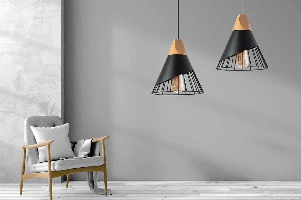 Lampada Da Soffitto Pensile Scandinavo Metallo APP223-1CP