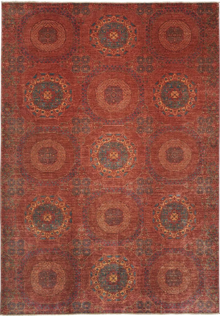 Mamluk Tappeto orientale 290 x 210 Viola (Pakistan) Annodato A Mano