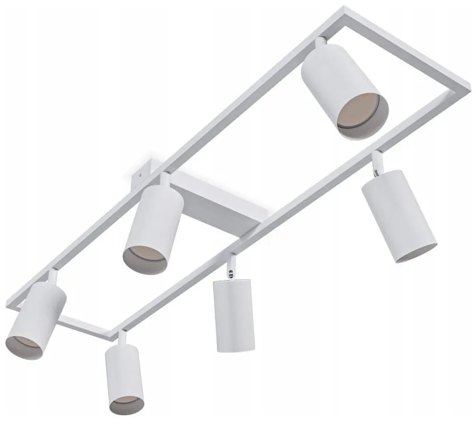 Plafoniera con 6xGU10/30W/230V bianca