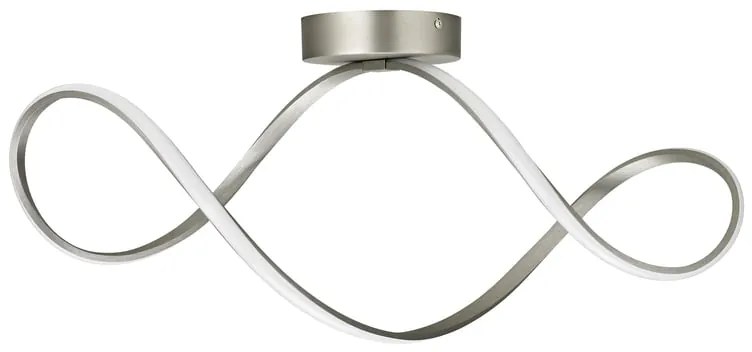 Plafoniera LED Irena Ø 70 cm argento IP20 cct da bianco caldo a bianco freddo con regolazione di temperatura, 3300 lumen INSPIRE