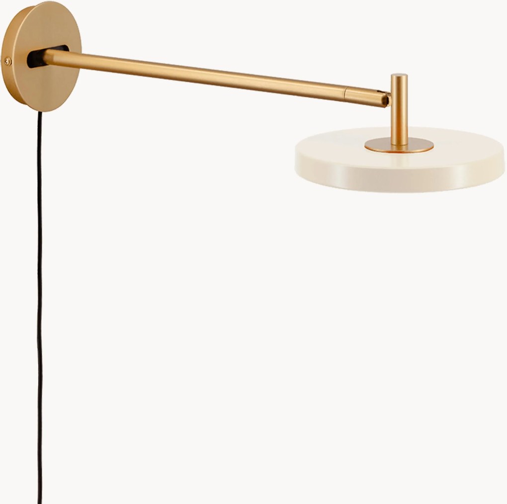Applique grande orientabile a LED con luce regolabile e spina Asteria