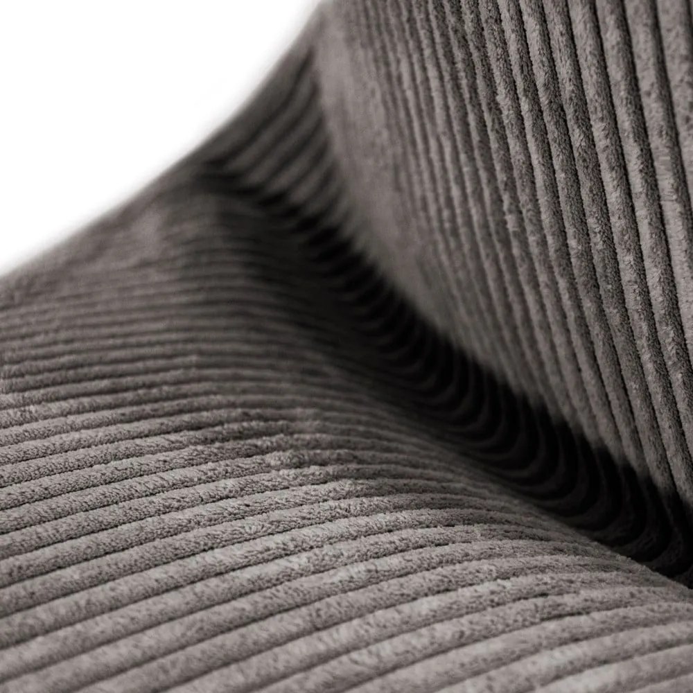 Puof a sacco color crema con rivestimento in velluto a coste Seat Lounge – SLOWDOWN