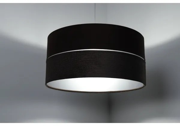 Lampadario a sospensione con filo TWIST 1xE27/60W/230V marrone/argento