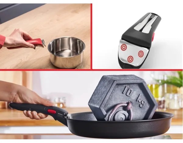 Tefal - Set di 3 padelle INGENIO DELIGHT