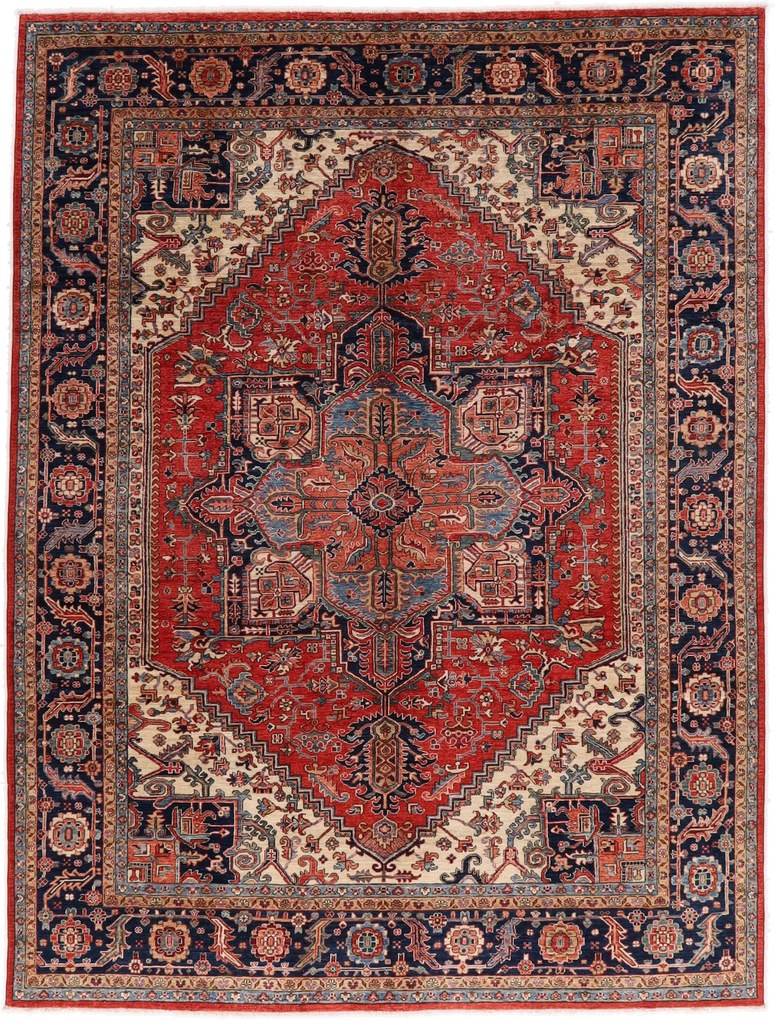 Heriz Tappeto orientale 360 x 270 (Pakistan) Annodato A Mano