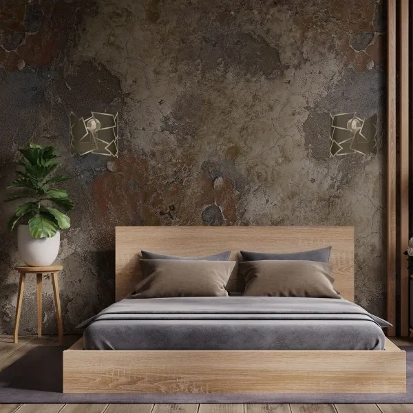 Applique CAMO 1xE27/15W/230V oro