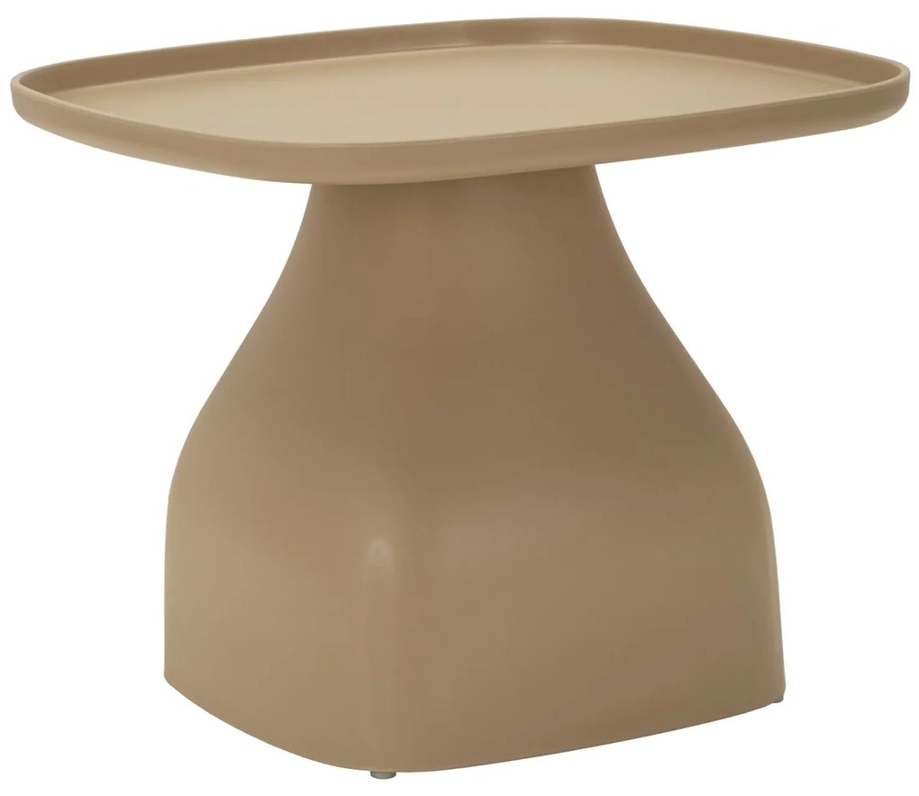 Tavolinetto Gea Tortora Cm 48X48X38 Design Moderno ed Elegante