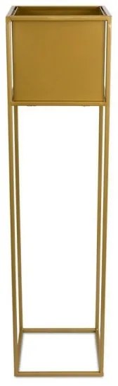 Portafiori 90x24 cm oro