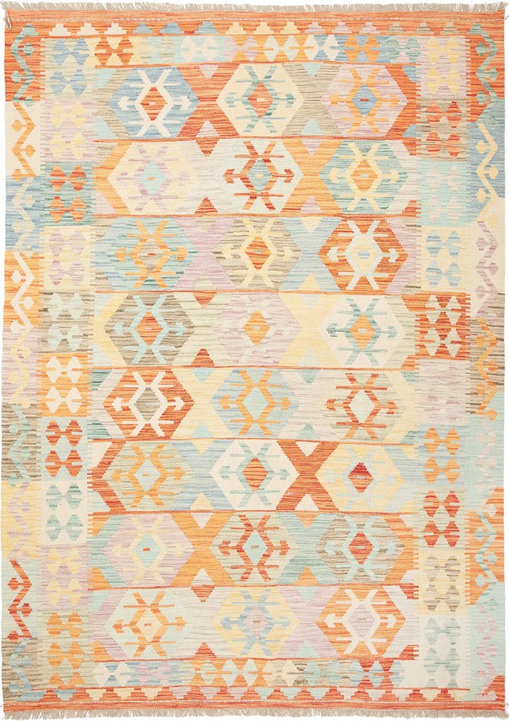 Kilim Tappeto 170 x 230 (Afghanistan) Tessuto A Mano