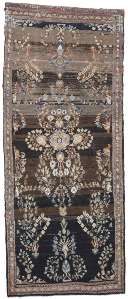 Nain Tappeto 100x250 (Iran) Annodato A Mano