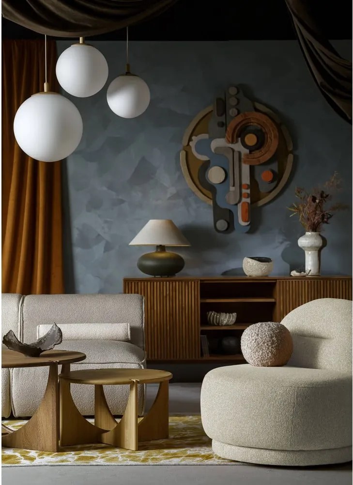 Poltrona beige Ovo – Miuform