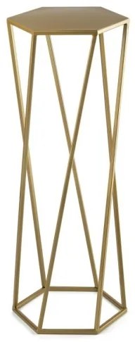 Portafiori 70x24 cm oro