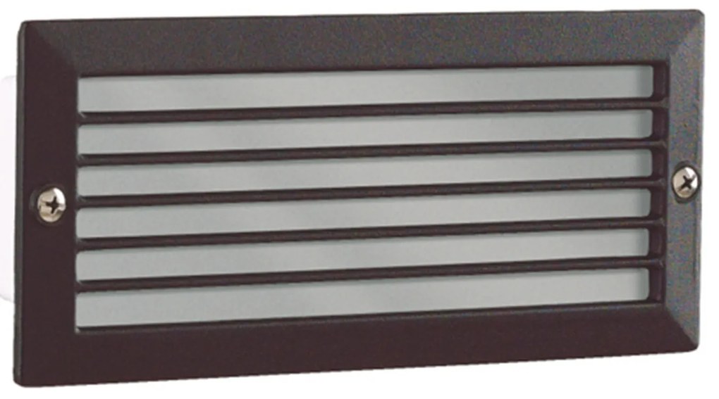 Plafoniera Esterno Contemporanea Peyton Pc Nero Griglia 1 Luce E27 Ip54