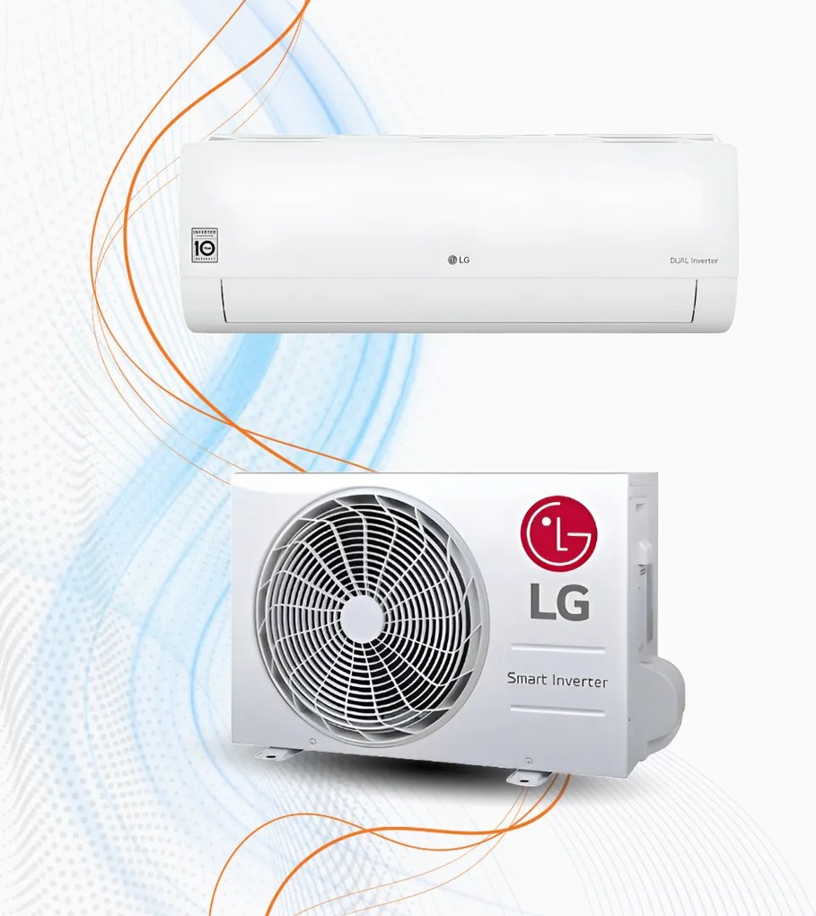 Climatizzatore LG  DualCool Libero Smart Inverter R-32 WiFi, 9.000