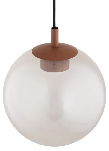 Argon 8829 - Lampadario a sospensione con filo SACRAMENTO 1xGX53/8W/230V limpido/marrone