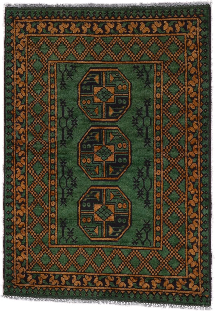 Afghan Tappeto orientale 100 x 140 (Afghanistan) Annodato A Mano