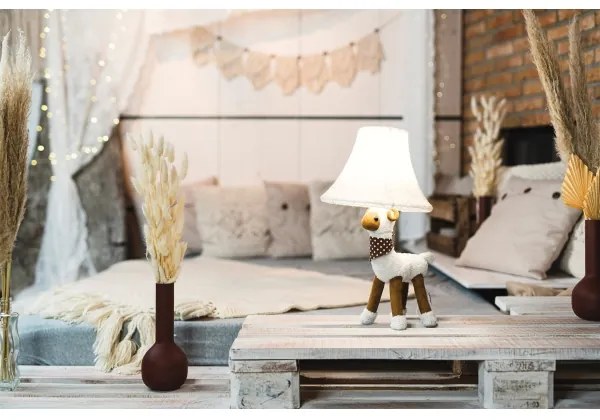 Happy Lamps - Lampada da tavolo LED per bambini WOLLE LED/5,4W/230V pecora